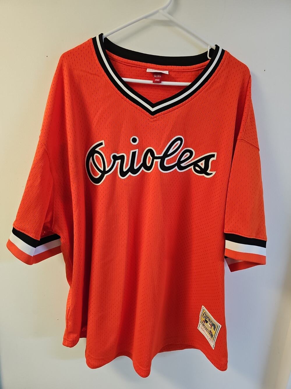 Mitchell & Ness MLB Baltimore Orioles BP jersey -1988 Cal Ripken Jr -Size 56 3XL